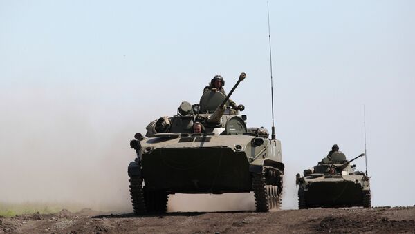 Внезапная проверка боевой готовности войск. Архивное фото Внезапная проверка боевой готовности войск. Архивное фото