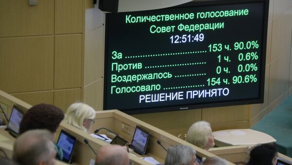 Заседание Совета Федерации РФ. Архивное фото Заседание Совета Федерации РФ. Архивное фото