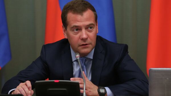 Председатель правительства России Дмитрий Медведев. Архивное фото Председатель правительства России Дмитрий Медведев. Архивное фото