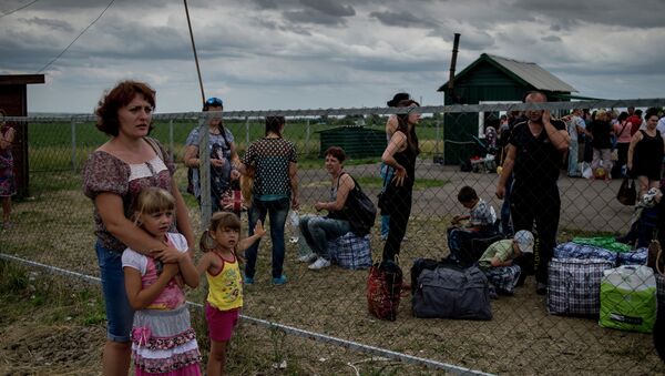 Беженцы в Луганской области Беженцы в Луганской области