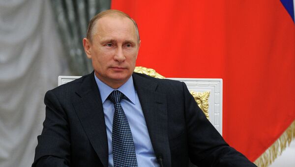 Президент России Владимир Путин. Архивное фото Президент России Владимир Путин. Архивное фото