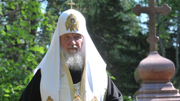 Посещение Святейшим Патриархом Кириллом острова Валаам Посещение Святейшим Патриархом Кириллом острова Валаам