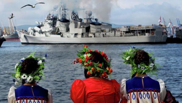 Встреча отряда кораблей ВМС Индии во Владивостоке Встреча отряда кораблей ВМС Индии во Владивостоке