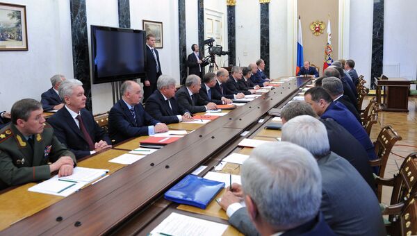 В.Путин провел заседание Совбеза РФ В.Путин провел заседание Совбеза РФ