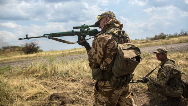 Ситуация в Донецкой области. Архивное фото Ситуация в Донецкой области. Архивное фото