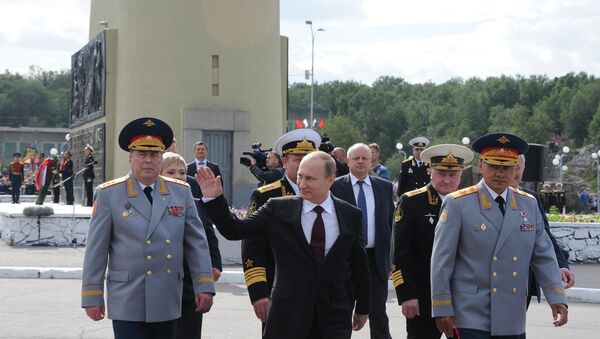 Рабочая поездка Владимира Путина в Североморск Рабочая поездка Владимира Путина в Североморск