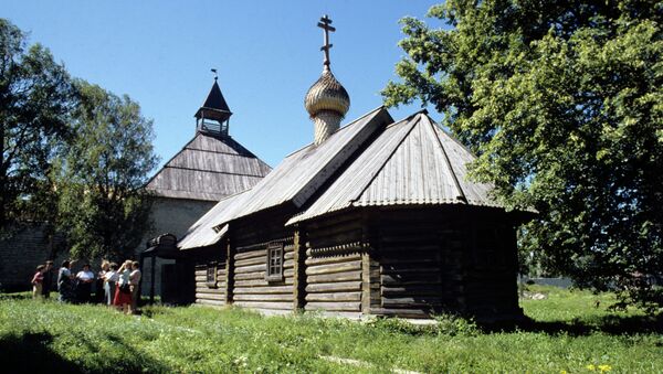 Церковь Дмитрия Салаунского, XVII век Церковь Дмитрия Салаунского, XVII век