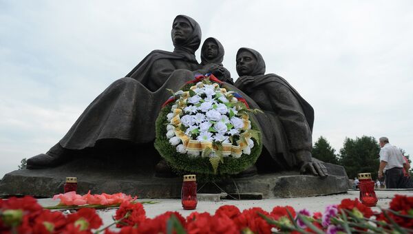 Открытие мемориального комплекса по линии противостояния 1915-1917 гг. Открытие мемориального комплекса по линии противостояния 1915-1917 гг.