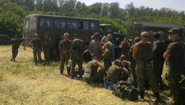Украинские военнослужащие в Ростовской области Украинские военнослужащие в Ростовской области