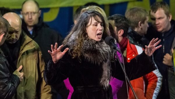 Журналистка и общественная активистка Татьяна Чорновол. Архивное фото Журналистка и общественная активистка Татьяна Чорновол. Архивное фото