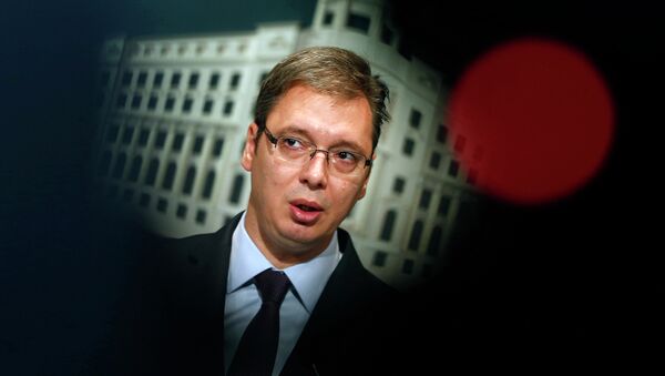 Премьер-министр Сербии Александр Вучич, архивное фото Премьер-министр Сербии Александр Вучич, архивное фото