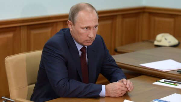 Президент России Владимир Путин. Архивное фото Президент России Владимир Путин. Архивное фото