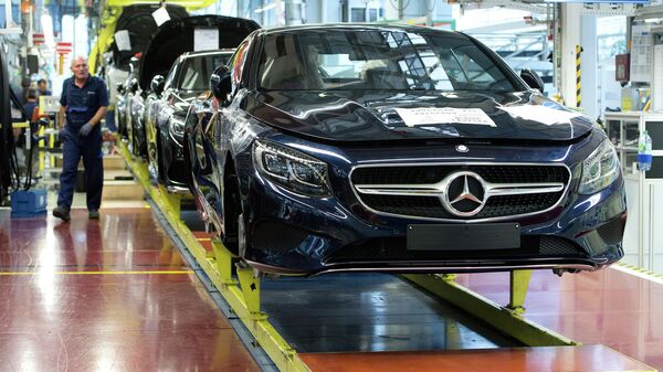 Завод Mercedes-Benz в Германии Завод Mercedes-Benz в Германии