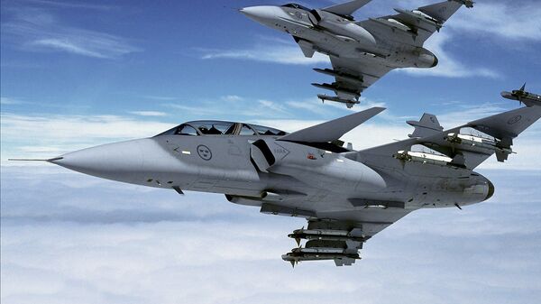 Шведские истребители Gripen Шведские истребители Gripen