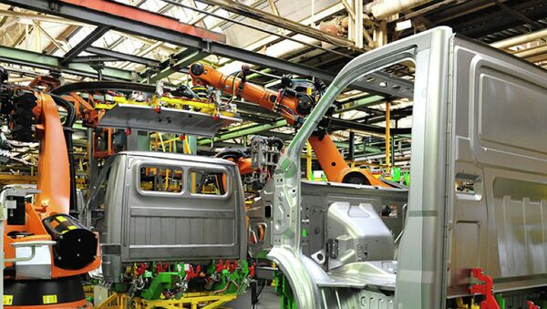Линия сборки компании Группа ГАЗ. Архивное фото Линия сборки компании Группа ГАЗ. Архивное фото