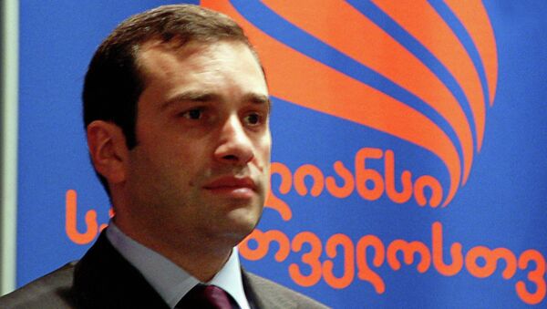 Лидер оппозиционной грузинской партии Свободные демократы Ираклий Аласания. Архивное фото Лидер оппозиционной грузинской партии Свободные демократы Ираклий Аласания. Архивное фото