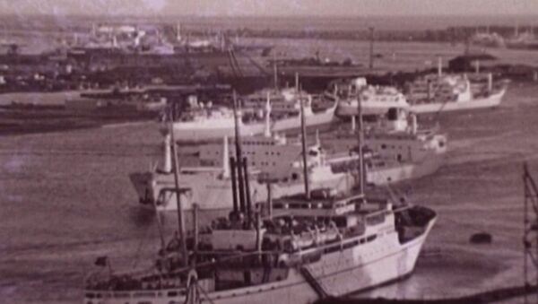 Военный конфликт из-за Суэцкого канала. Съемки 1956 года Военный конфликт из-за Суэцкого канала. Съемки 1956 года