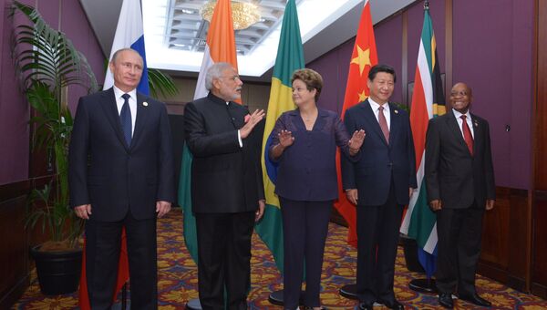 Лидеры стран БРИКС на саммите G20. Архивное фото Лидеры стран БРИКС на саммите G20. Архивное фото