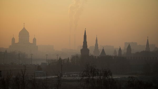 Вид Москвы. архивное фото Вид Москвы. архивное фото