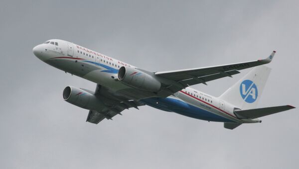 Ту-204-300 авиакомпании Владивосток Авиа. Архивное фото Ту-204-300 авиакомпании Владивосток Авиа. Архивное фото