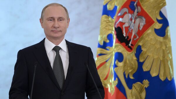 Обращение президента РФ В.Путина с ежегодным посланием к Федеральному собранию Обращение президента РФ В.Путина с ежегодным посланием к Федеральному собранию