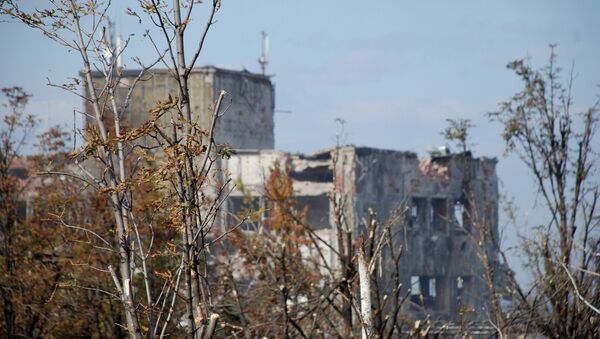 Ситуация в Донецкой области. Архивное фото Ситуация в Донецкой области. Архивное фото