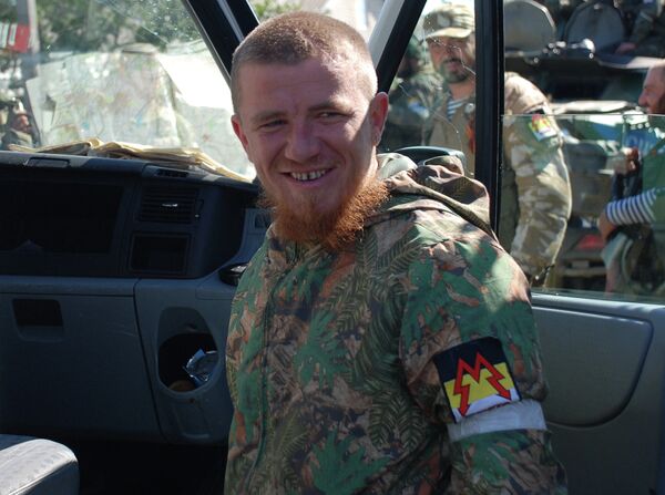 Ополченец Донецкой народной республики с позывным Моторола Ополченец Донецкой народной республики с позывным Моторола
