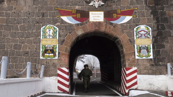 102-я российская военная база в Армении. Архивное фото 102-я российская военная база в Армении. Архивное фото