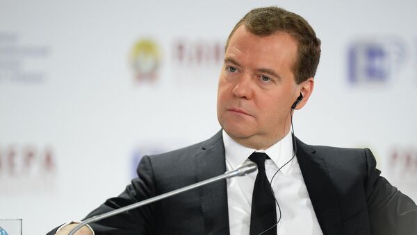 Председатель правительства России Дмитрий Медведев. Архивное фото Председатель правительства России Дмитрий Медведев. Архивное фото