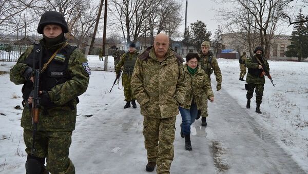 Губернатор Луганской области Геннадий Москаль. Архивное фото Губернатор Луганской области Геннадий Москаль. Архивное фото