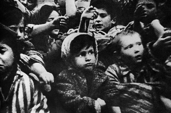 Маленькие заключенные в концентрационном лагере Освенцим Маленькие заключенные в концентрационном лагере Освенцим