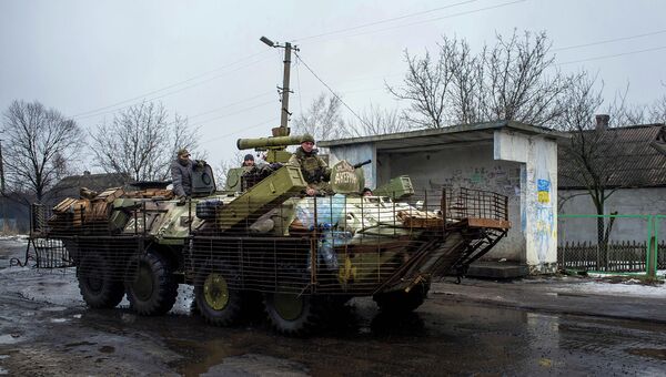 Украинские военнослужащие. Архивное фото Украинские военнослужащие. Архивное фото