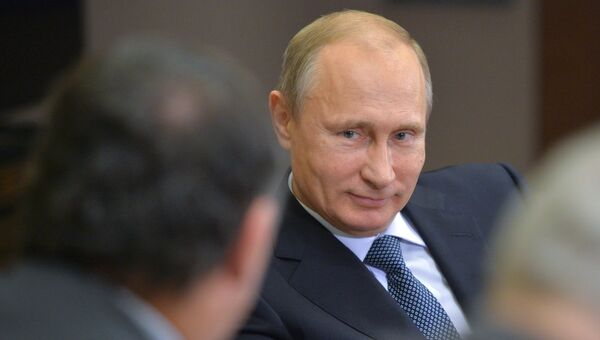Президент России Владимир Путин. Архивное фото Президент России Владимир Путин. Архивное фото