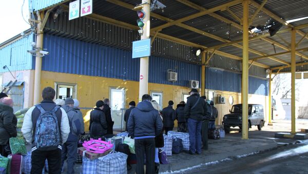 Ситуация на границе Украины с Россией. Архивное фото Ситуация на границе Украины с Россией. Архивное фото