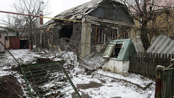 Ситуация в Донецке, архивное фото Ситуация в Донецке, архивное фото