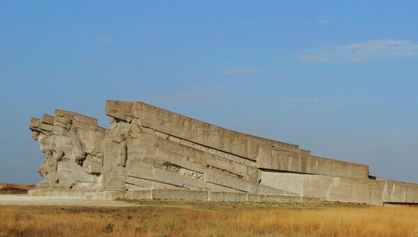 Мемориальный комплекс Героям Аджимушкая. Архивное фото Мемориальный комплекс Героям Аджимушкая. Архивное фото