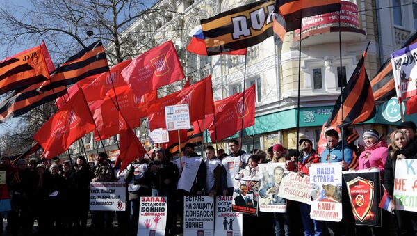 Митинг движения Антимайдан в Симферополе Митинг движения Антимайдан в Симферополе