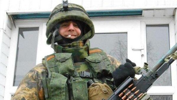 Испанца, воевавший в Донбессе. архивное фото Испанца, воевавший в Донбессе. архивное фото