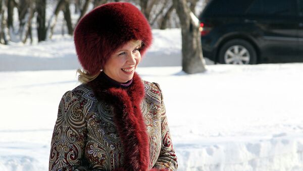Светлана Медведева в Коломенском музее Светлана Медведева в Коломенском музее