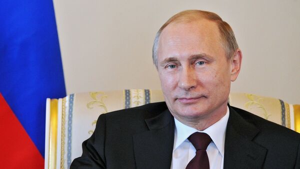 Президент России Владимир Путин. Архивное фото Президент России Владимир Путин. Архивное фото