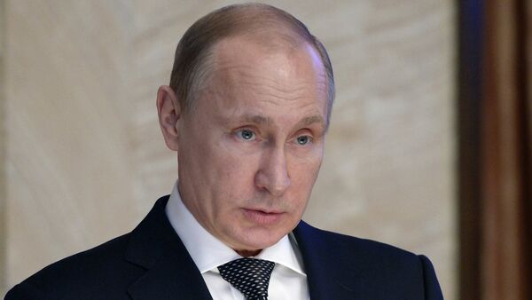 Президент России Владимир Путин. Архивное фото Президент России Владимир Путин. Архивное фото