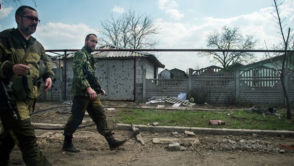 Ополченцы ДНР. Архивное фото Ополченцы ДНР. Архивное фото