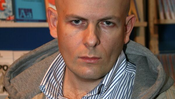Украинский писатель, журналист и общественный деятель Олесь Бузина. Архивное фото Украинский писатель, журналист и общественный деятель Олесь Бузина. Архивное фото