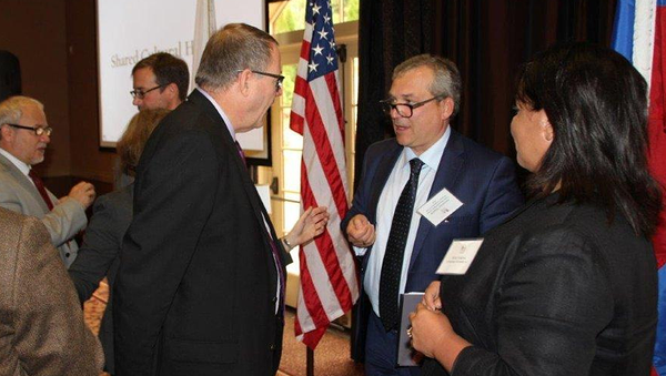 Торгпред РФ в США Александр Стадник на встрече с представителями американских ассоциаций BIO, PhRMA, InPharama Торгпред РФ в США Александр Стадник на встрече с представителями американских ассоциаций BIO, PhRMA, InPharama