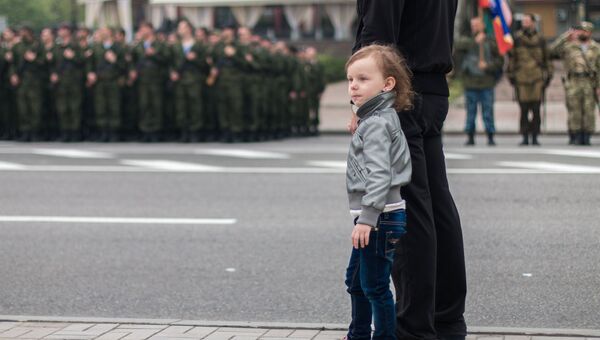 Репетиция Парада Победы в Донецке Репетиция Парада Победы в Донецке