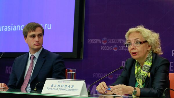 Министр по основным направлениям интеграции и макроэкономике Евразийской экономической комиссии Татьяна Валовая Министр по основным направлениям интеграции и макроэкономике Евразийской экономической комиссии Татьяна Валовая