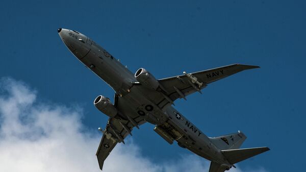 Патрульный противолодочный самолет Boeing P-8A Poseidon Патрульный противолодочный самолет Boeing P-8A Poseidon