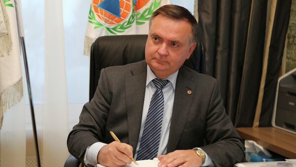 Генеральный секретарь Международной организации гражданской обороны Владимир Кувшинов. Архивное фото Генеральный секретарь Международной организации гражданской обороны Владимир Кувшинов. Архивное фото