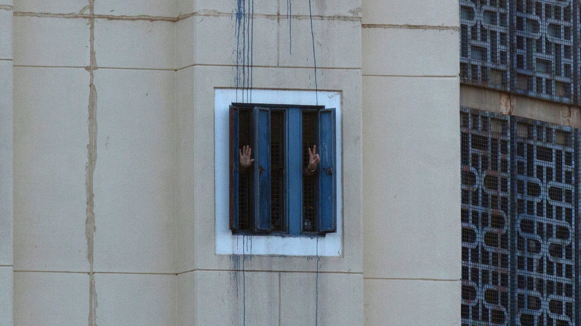 Заключенные в тюрьме, Израиль - РИА Новости, 1920, 19.09.2021