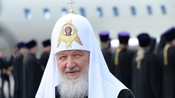 Патриарх Московский и всея Руси Кирилл, архивное фото Патриарх Московский и всея Руси Кирилл, архивное фото